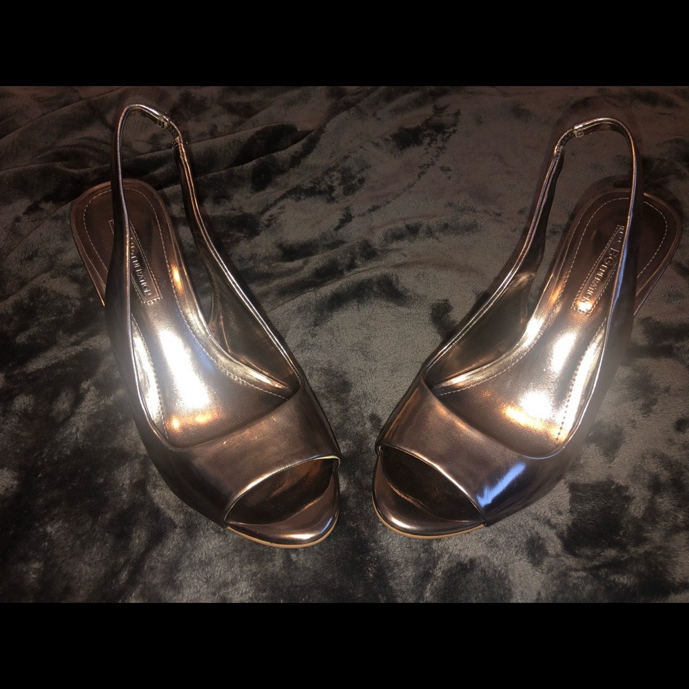 💕SOLD💕 BCBG Slingback Open Toe Heels Sz 7.5